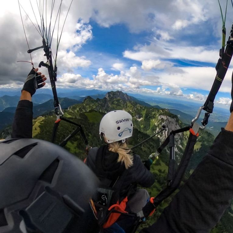 Tandem Paragliding Brauneck - Gleitschirmfliegen